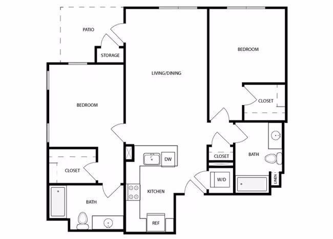 Floor Plan D 128 128 floor plan